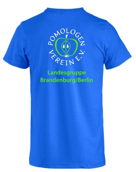 Pomologen Verein T-Shirt Royalblau